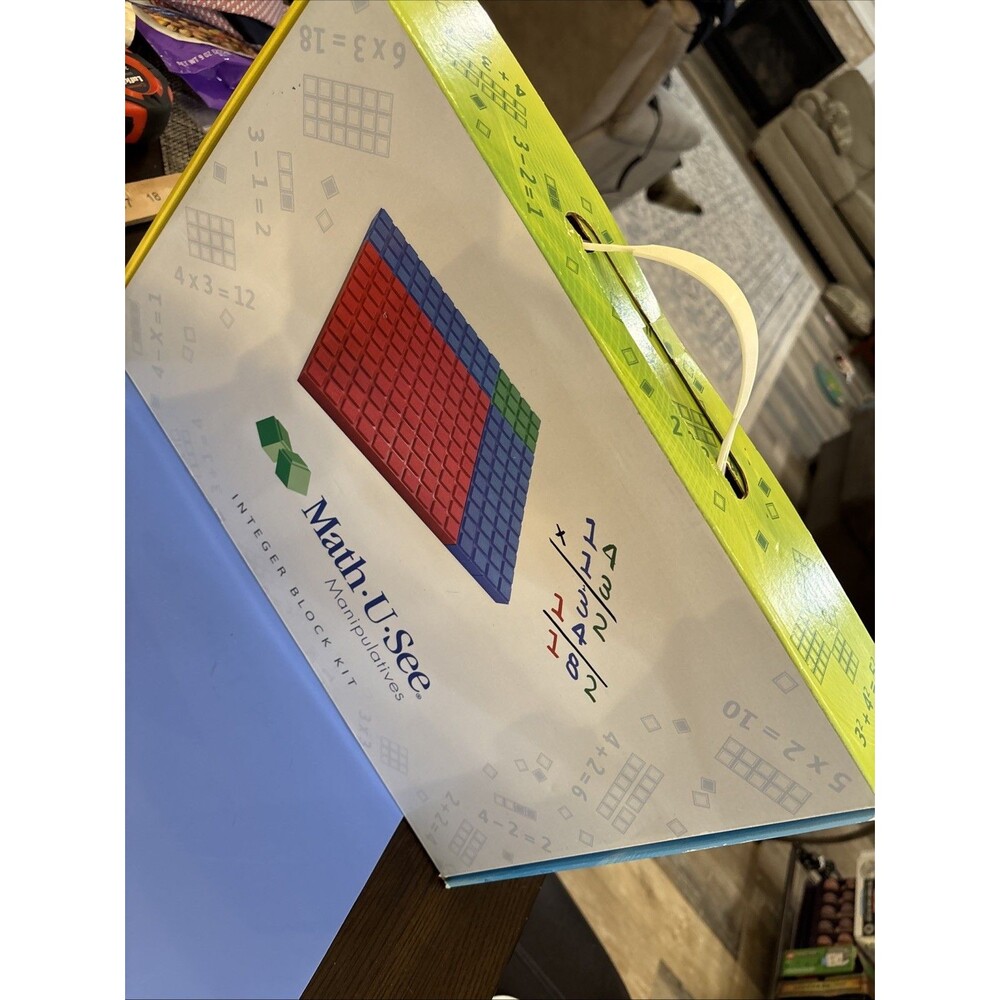 Math-U-See Manipulatives Integer Block Kit Complete Set 133 Blocks Math Learn - Picture 10 of 14